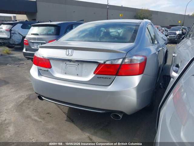 40091166 :رقم المزاد ، 1HGCR2F50FA806779 vin ، 2015 Honda Accord Sport مزاد بيع