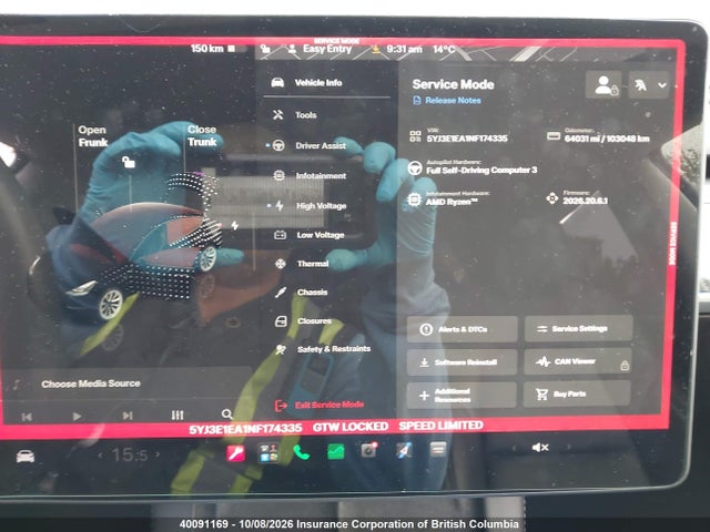 Tesla MODEL 3 2022 5YJ3E1EA1NF174335 Image 7