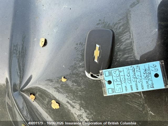 Aukcja sprzedaży 2019 Chevrolet Equinox Lt, vin: 2GNAXVEX1K6271962, numer aukcji: 40091179