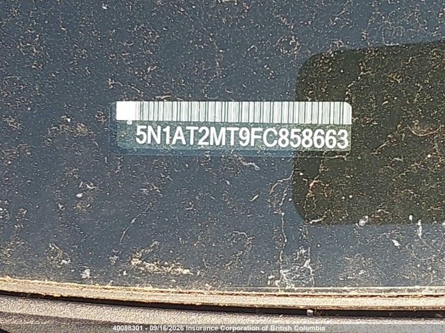 Aukcja sprzedaży 2015 Nissan Rogue S/sl/sv, vin: 5N1AT2MT9FC858663, numer aukcji: 40088301