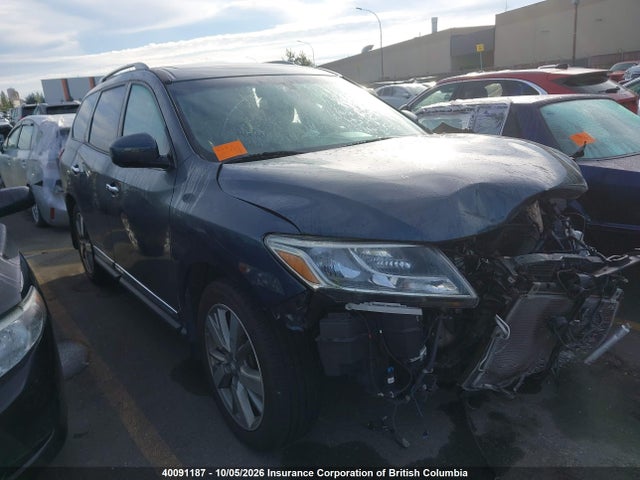2014 Nissan Pathfinder S/sv/sl/platinum მანქანა იყიდება აუქციონზე, vin: 5N1AR2MM1EC719035, აუქციონის ნომერი: 40091187