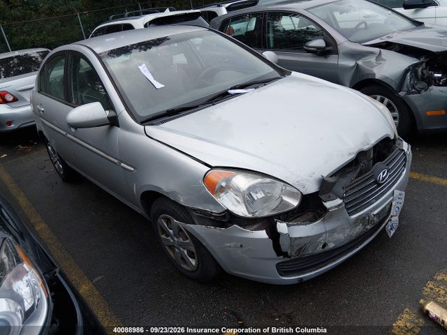 Продаж на аукціоні авто 2009 Hyundai Accent Gls, vin: KMHCN45C29U344844, номер лоту: 40088986