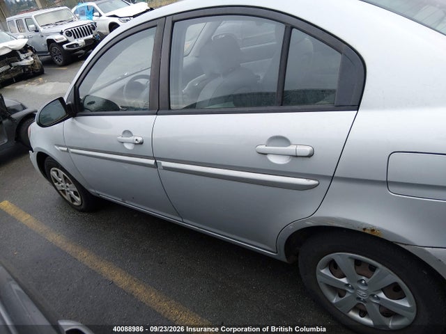 Продаж на аукціоні авто 2009 Hyundai Accent Gls, vin: KMHCN45C29U344844, номер лоту: 40088986