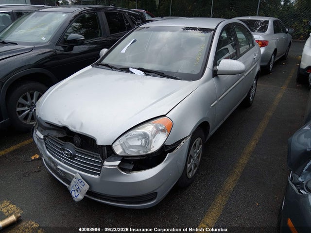 Продаж на аукціоні авто 2009 Hyundai Accent Gls, vin: KMHCN45C29U344844, номер лоту: 40088986