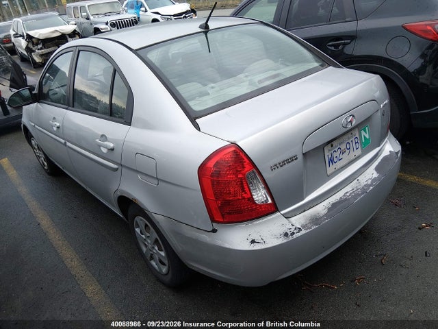 Продаж на аукціоні авто 2009 Hyundai Accent Gls, vin: KMHCN45C29U344844, номер лоту: 40088986