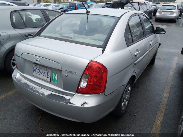 Продаж на аукціоні авто 2009 Hyundai Accent Gls, vin: KMHCN45C29U344844, номер лоту: 40088986