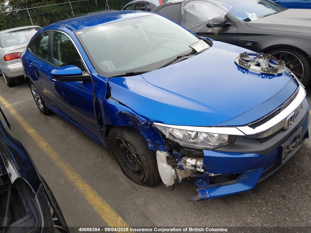 2016 Honda Civic Lx მანქანა იყიდება აუქციონზე, vin: 2HGFC2F53GH033484, აუქციონის ნომერი: 40086384