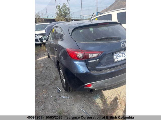 2014 Mazda 3 Touring მანქანა იყიდება აუქციონზე, vin: 3MZBM1L7XEM116528, აუქციონის ნომერი: 40091201