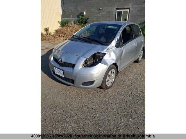 2009 Toyota Yaris მანქანა იყიდება აუქციონზე, vin: JTDKT923995249151, აუქციონის ნომერი: 40091208