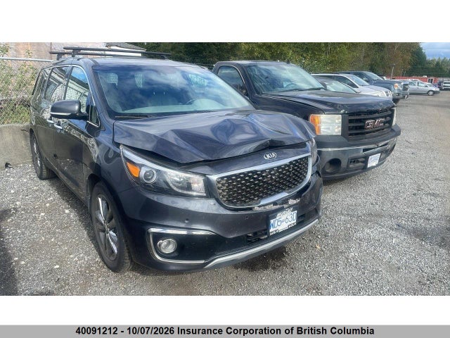 Aukcja sprzedaży 2017 Kia Sedona Sxl/sxl+, vin: KNDME5C16H6262456, numer aukcji: 40091212