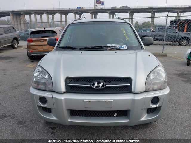40091220 :رقم المزاد ، KM8JM12B17U542896 vin ، 2007 Hyundai Tucson Gls مزاد بيع
