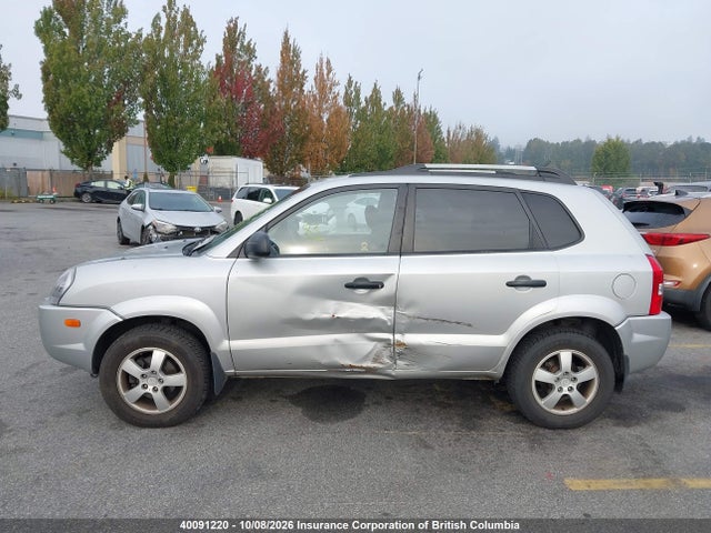 40091220 :رقم المزاد ، KM8JM12B17U542896 vin ، 2007 Hyundai Tucson Gls مزاد بيع