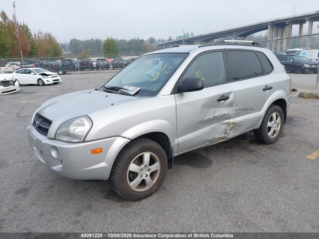 40091220 :رقم المزاد ، KM8JM12B17U542896 vin ، 2007 Hyundai Tucson Gls مزاد بيع