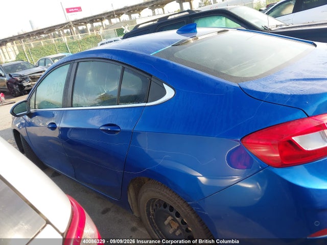Aukcja sprzedaży 2017 Chevrolet Cruze Lt, vin: 3G1BE5SMXHS570219, numer aukcji: 40086329