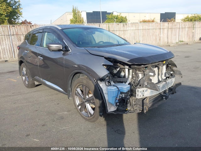 Продаж на аукціоні авто 2023 Nissan Murano Platinum, vin: 5N1AZ2DS4PC100625, номер лоту: 40091235