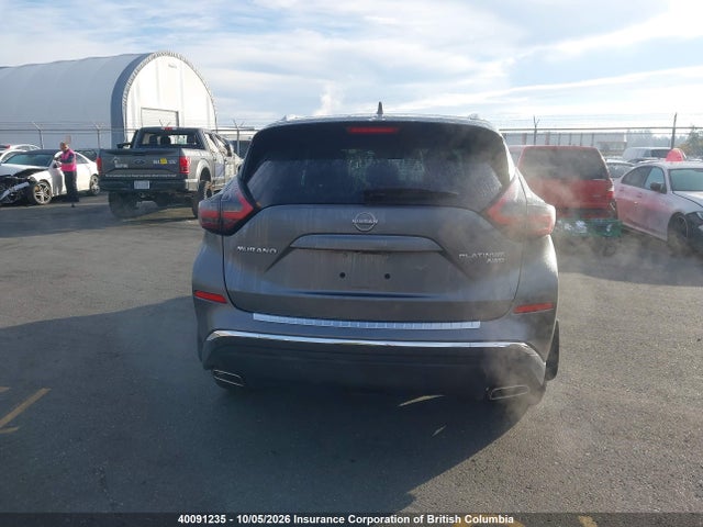 Продаж на аукціоні авто 2023 Nissan Murano Platinum, vin: 5N1AZ2DS4PC100625, номер лоту: 40091235