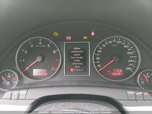 40086907 :رقم المزاد ، WAUKF78E16A273075 vin ، 2006 Audi A4 2.0t Avant Quattro مزاد بيع