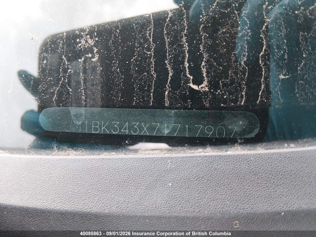 Продаж на аукціоні авто 2007 Mazda Mazda3 Gs/gt, vin: JM1BK343X71717907, номер лоту: 40085863
