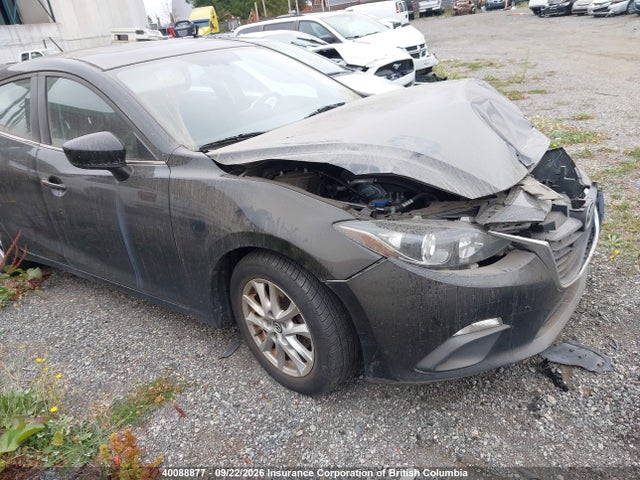 2016 Mazda 3 Touring მანქანა იყიდება აუქციონზე, vin: 3MZBM1L73GM250848, აუქციონის ნომერი: 40088877