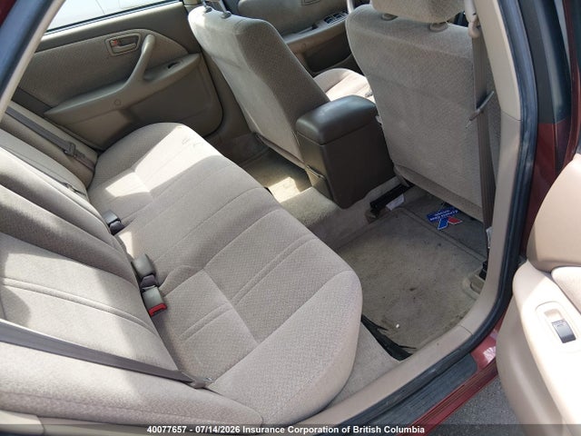 Aukcja sprzedaży 2001 Toyota Camry Ce/le/xle, vin: JT2BG22K510536385, numer aukcji: 40077657