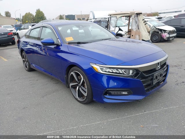 Продажа на аукционе авто 2018 Honda Accord Sport, vin: 1HGCV1F38JA806767, номер лота: 40091246