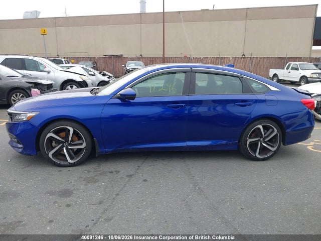 Продажа на аукционе авто 2018 Honda Accord Sport, vin: 1HGCV1F38JA806767, номер лота: 40091246