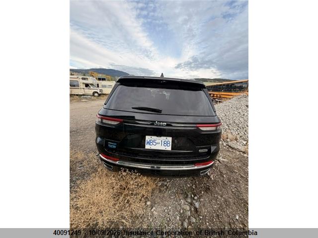 Aukcja sprzedaży 2023 Jeep Grand Cherokee Overland 4xe, vin: 1C4RJYD69PC611445, numer aukcji: 40091249