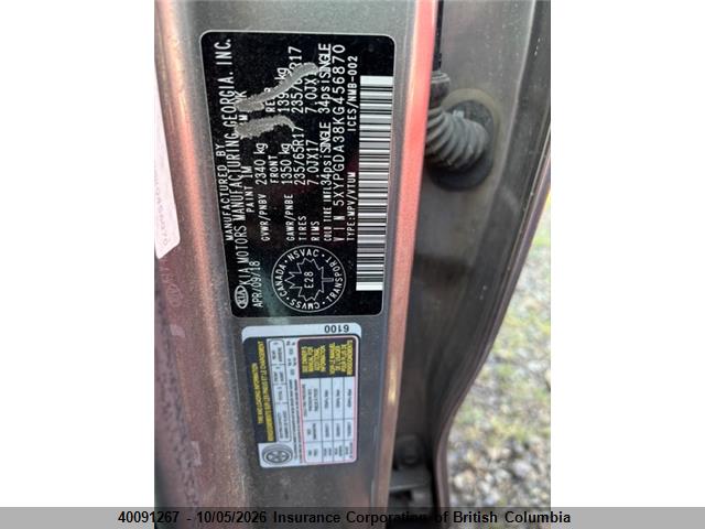 Aukcja sprzedaży 2019 Kia Sorento L/lx, vin: 5XYPGDA38KG456870, numer aukcji: 40091267