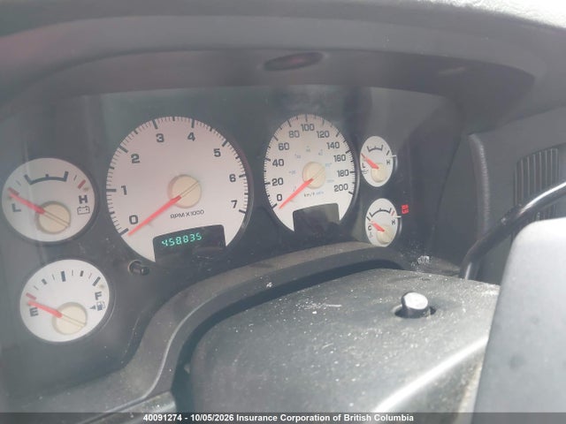 40091274 :رقم المزاد ، 1D7HU18D25J560534 vin ، 2005 Dodge Ram 1500 St/slt مزاد بيع