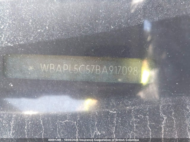 Aukcja sprzedaży 2011 Bmw 3-series, vin: WBAPL5C57BA917098, numer aukcji: 40091298
