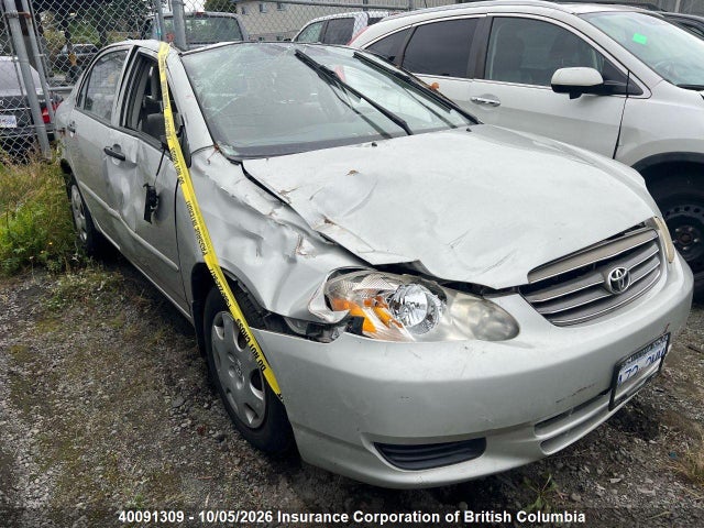 Aukcja sprzedaży 2004 Toyota Corolla Ce/le/s, vin: 2T1BR32E44C818402, numer aukcji: 40091309