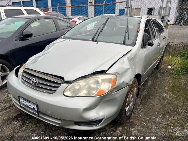 Продажа на аукционе авто 2004 Toyota Corolla Ce/le/s, vin: 2T1BR32E44C818402, номер лота: 40091309