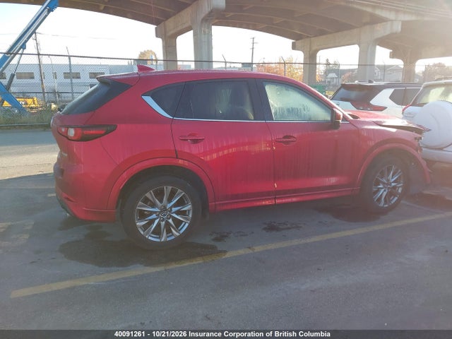 40091261 :رقم المزاد ، JM3KFBDM9R0470967 vin ، 2024 Mazda Cx-5 Premium مزاد بيع