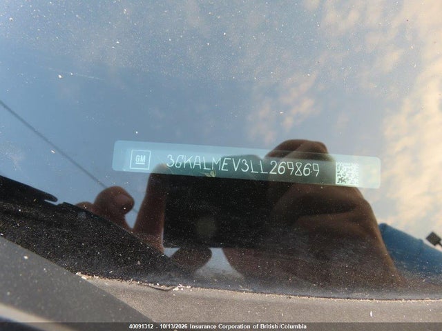 3GKALMEV3LL269869 GMC Terrain Sle