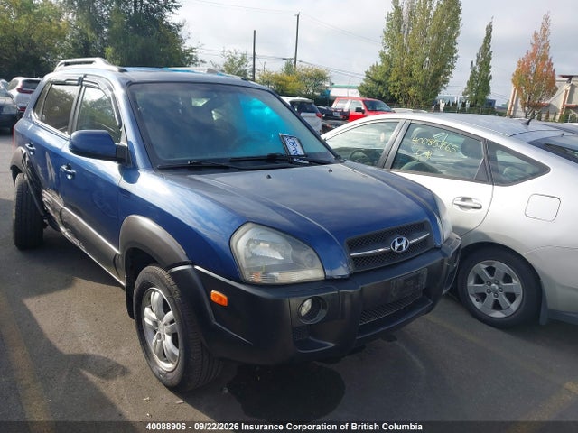 40088906 :رقم المزاد ، KM8JM72D36U345716 vin ، 2006 Hyundai Tucson Gl مزاد بيع