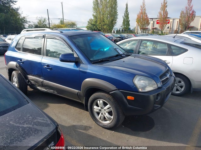 40088906 :رقم المزاد ، KM8JM72D36U345716 vin ، 2006 Hyundai Tucson Gl مزاد بيع
