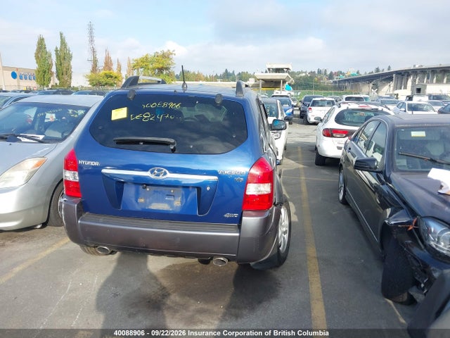 40088906 :رقم المزاد ، KM8JM72D36U345716 vin ، 2006 Hyundai Tucson Gl مزاد بيع