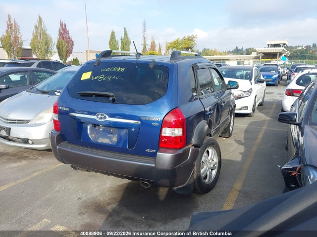 40088906 :رقم المزاد ، KM8JM72D36U345716 vin ، 2006 Hyundai Tucson Gl مزاد بيع