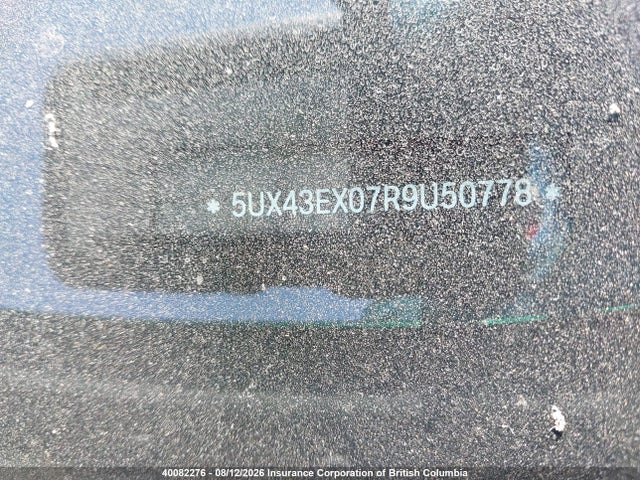 40082276 :رقم المزاد ، 5UX43EX07R9U50778 vin ، 2024 Bmw X6 M60i مزاد بيع