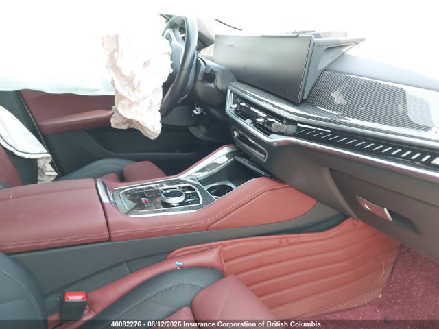 40082276 :رقم المزاد ، 5UX43EX07R9U50778 vin ، 2024 Bmw X6 M60i مزاد بيع