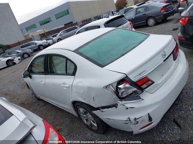 2013 Honda Civic Lx მანქანა იყიდება აუქციონზე, vin: 2HGFB2F47DH029878, აუქციონის ნომერი: 40090456