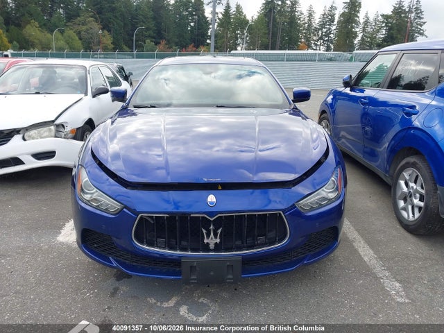 Продаж на аукціоні авто 2015 Maserati Ghibli S/q4, vin: ZAM57RTA3F1150550, номер лоту: 40091357
