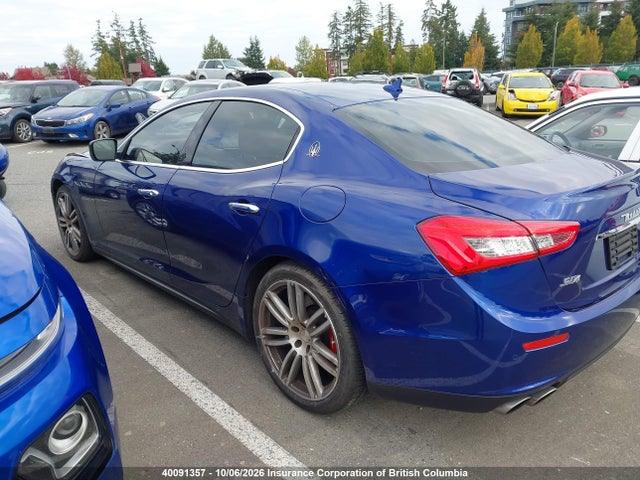 Продаж на аукціоні авто 2015 Maserati Ghibli S/q4, vin: ZAM57RTA3F1150550, номер лоту: 40091357