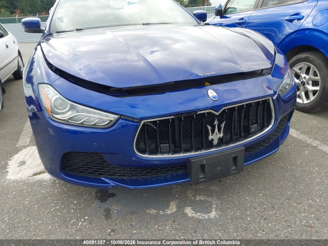Продаж на аукціоні авто 2015 Maserati Ghibli S/q4, vin: ZAM57RTA3F1150550, номер лоту: 40091357
