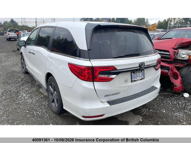 Продаж на аукціоні авто 2022 Honda Odyssey Ex, vin: 5FNRL6H46NB504067, номер лоту: 40091361