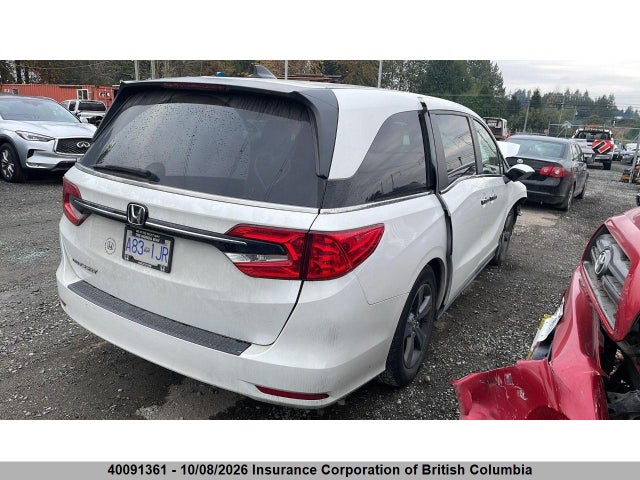 Продаж на аукціоні авто 2022 Honda Odyssey Ex, vin: 5FNRL6H46NB504067, номер лоту: 40091361