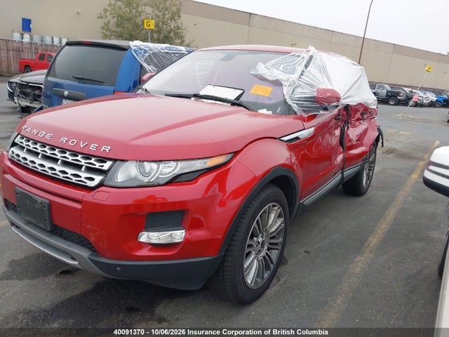 Aukcja sprzedaży 2012 Land Rover Range Rover Evoque Prestige Premium, vin: SALVV2BG5CH638546, numer aukcji: 40091370