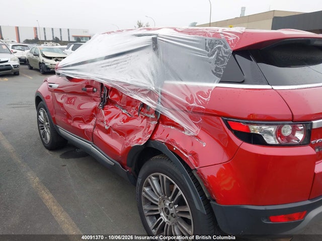 Aukcja sprzedaży 2012 Land Rover Range Rover Evoque Prestige Premium, vin: SALVV2BG5CH638546, numer aukcji: 40091370