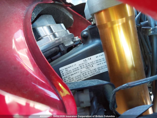 Yamaha FJ09 2015 JYARN37NXFA000355 Image 13