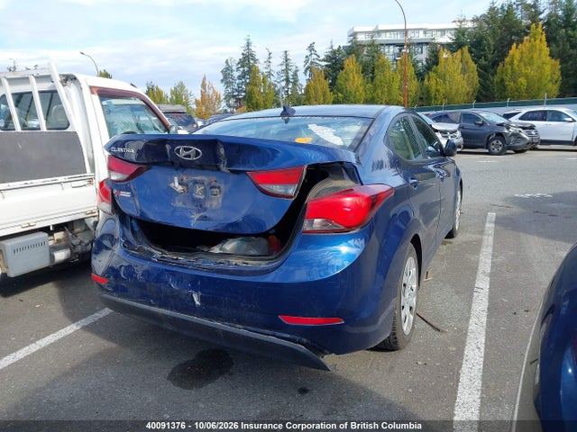 2016 Hyundai Elantra Se/sport/limited მანქანა იყიდება აუქციონზე, vin: 5NPDH4AE8GH678214, აუქციონის ნომერი: 40091376